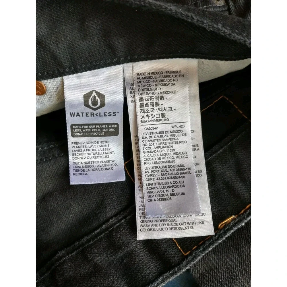 Levi's 501 Jeans‎ Black 32x31